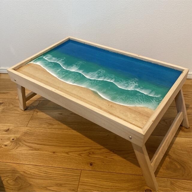 壁掛け 絵 折り畳みテーブル 海 レジン | www.carmenundmelanie.at