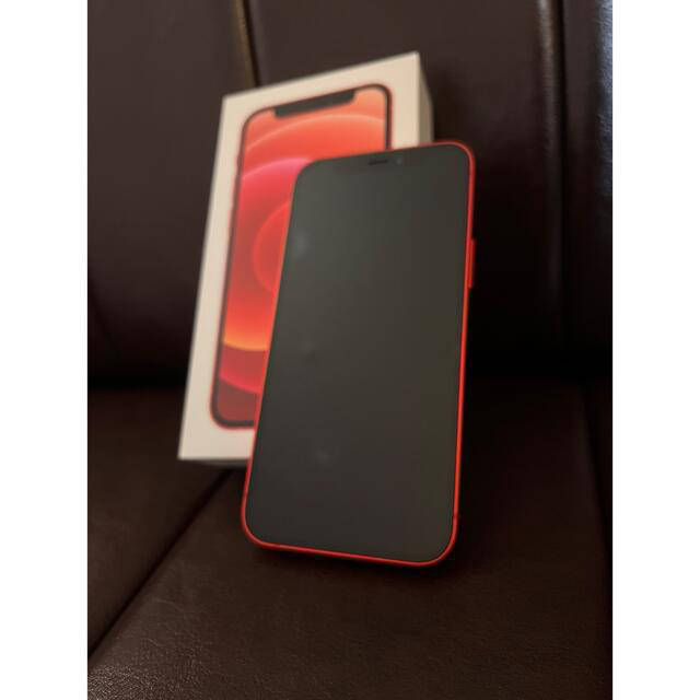 美品 おまけつき iPhone 12 mini 128GB RED SIMフリー