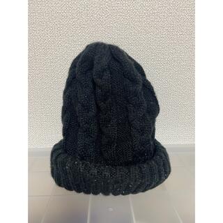 ジーユー(GU)のケーブル編みニット帽(ニット帽/ビーニー)
