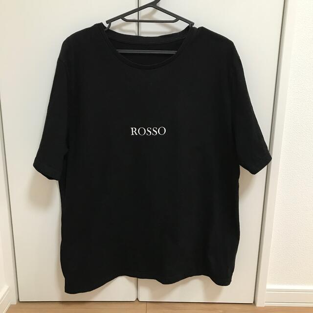ROSSO(ロッソ)のROSSO アーバンリサーチ　ブラックTシャツ　used メンズのトップス(Tシャツ/カットソー(半袖/袖なし))の商品写真