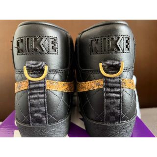 Supreme NIKE BLAZER MID BLACK 24cm