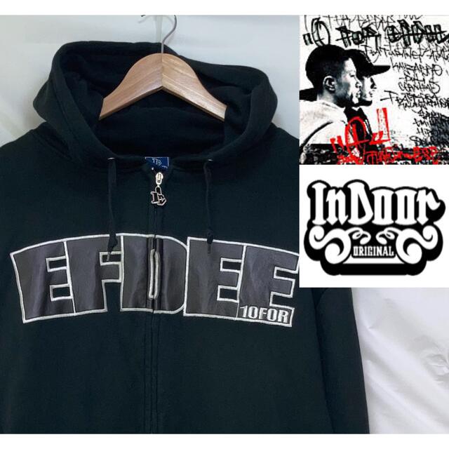 10FOR EFDEE × INDOOR ZIP HOODIE  メンズのトップス(パーカー)の商品写真