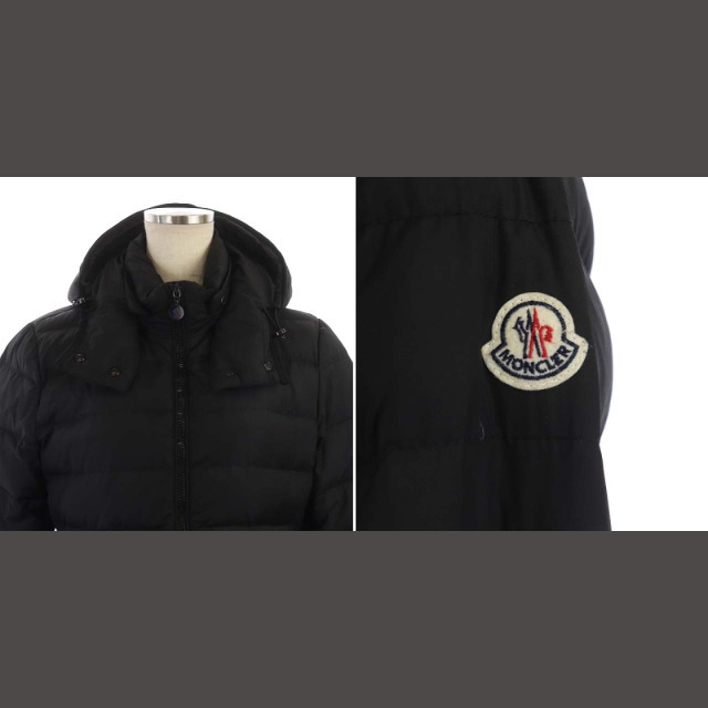 MONCLER(モンクレール)のモンクレール ダウンコート MOKACINE ジップアップ ロング ベルト付き レディースのジャケット/アウター(ダウンコート)の商品写真