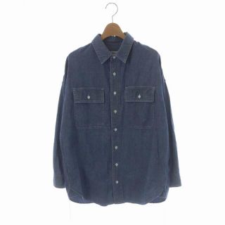 レミレリーフ(REMI RELIEF)のレミレリーフ 20SS アパルトモン別注 シャツ シャンブレー 長袖 F 青(シャツ/ブラウス(長袖/七分))