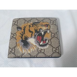 グッチ(Gucci)の【値下げしました】グッチ GUCCI 折財布 【タイガー】(折り財布)