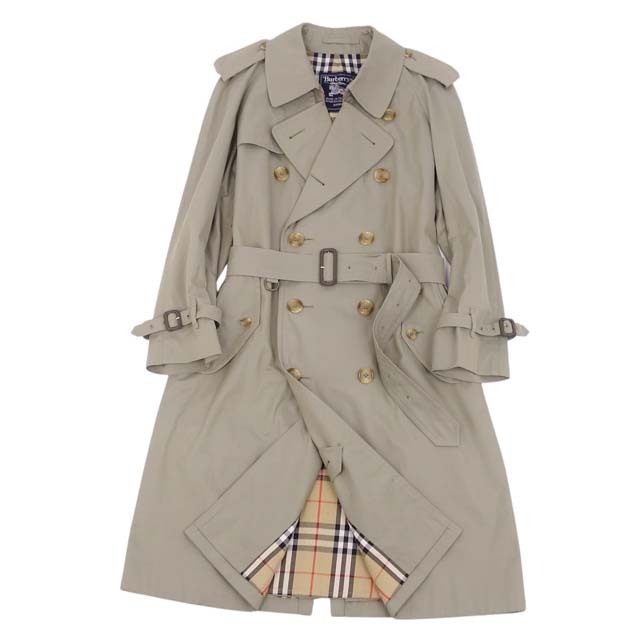 最新な トレンチコート バーバリー Vintage - BURBERRY 英国製 カーキ