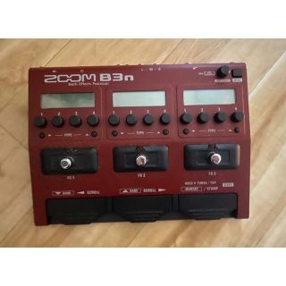 ズーム(Zoom)のzoom b3n マルチエフェクター(ベースエフェクター)