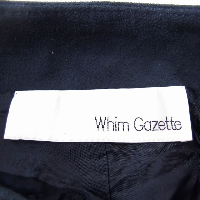 Whim Gazette(ウィムガゼット)のウィムガゼット Whim Gazette スエード ボタンダウン スカート ミニ レディースのスカート(ミニスカート)の商品写真