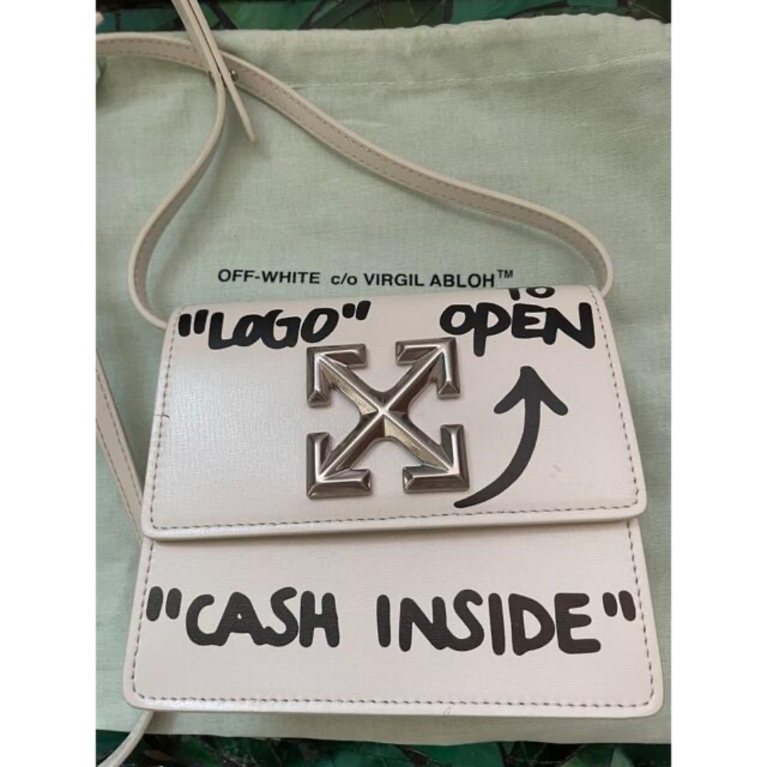 Off-White - Off-White Jitney0.7Cash Inside ショルダーバッグ Off-White - Off-White Jitney0.7Cash Inside ショルダーバッグ