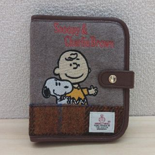 ハリスツイード(Harris Tweed)のPEANUTS　スヌーピー　ハリスツイード　マルチケース　カード入れ　32枚分(名刺入れ/定期入れ)