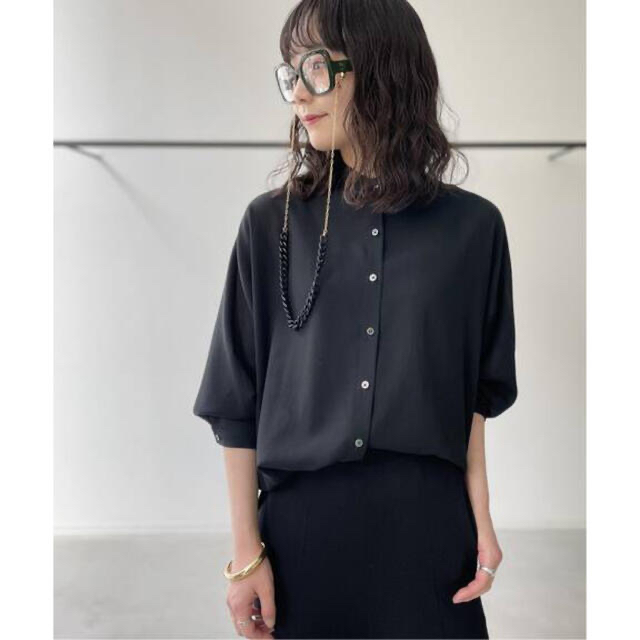 L'Appartement Dolmansleeve Sheer Blouse