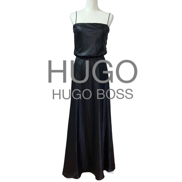 HUGO BOSS☆ロングワンピース イヴニングドレス ロングドレスXS〜S