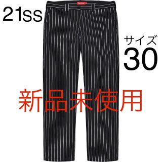 シュプリーム(Supreme)のSupreme 21SS Work Pant Black Stripe 30新品(ワークパンツ/カーゴパンツ)