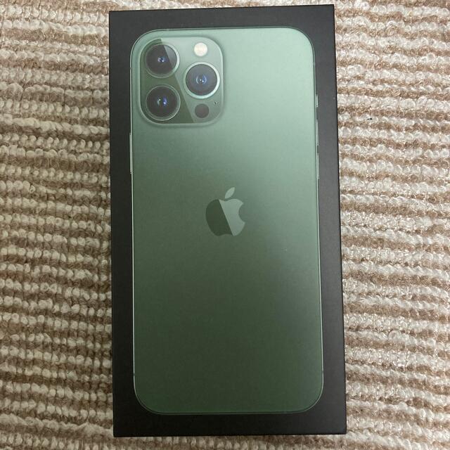 新品 未開封 iPhone 13 Pro Max 128GB アルパイングリーン