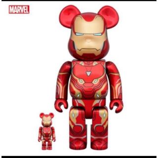 ベアブリック(BE@RBRICK)のBE@RBRICK IRON MAN MARK 50 100％ & 400％(その他)