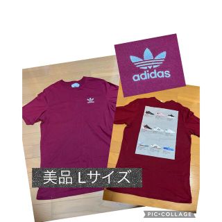 アディダス(adidas)の美品 アディダス オリジナルス adidas originals Lサイズ(Tシャツ/カットソー(半袖/袖なし))