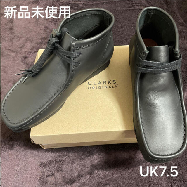 【新品】クラークス　ワラビーブーツ　UK7.5