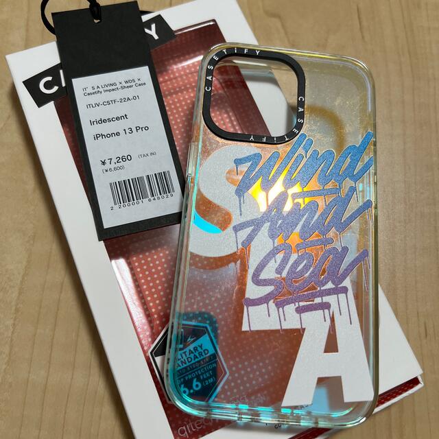 WIND AND SEA(ウィンダンシー)のCASETIFY × WINDANDSEA iPhone13 pro スマホ/家電/カメラのスマホアクセサリー(iPhoneケース)の商品写真