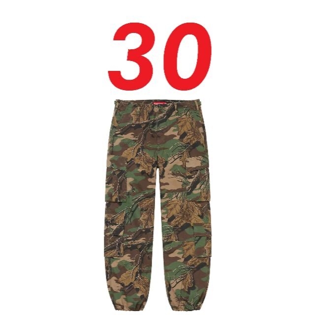 30ウェストSupreme Cargo Pant Woodland Camo 30 S