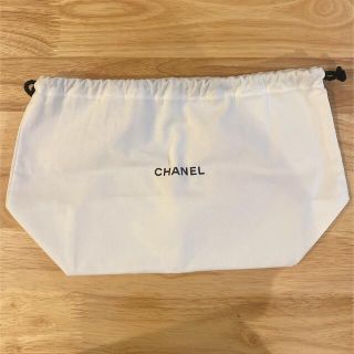 シャネル(CHANEL)のシャネル 巾着 18.5cm × 27cm ノベルティ(ポーチ)