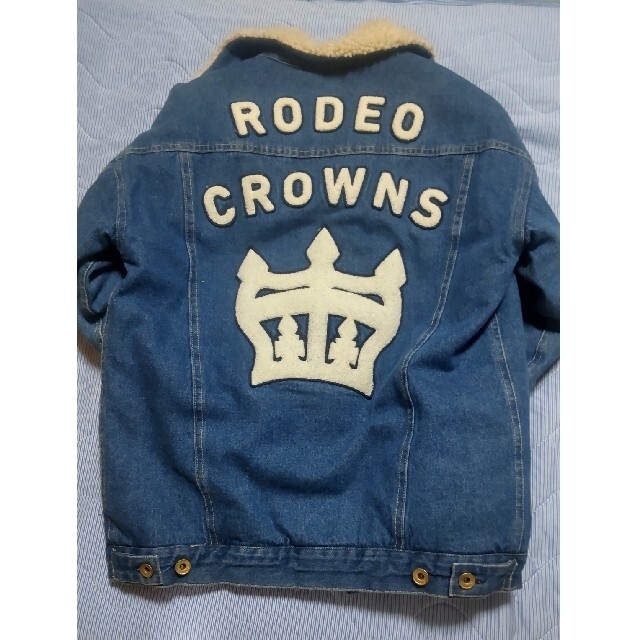 RODEO CROWNS(ロデオクラウンズ)のRODEO CROWNS　ボアジャケット レディースのジャケット/アウター(Gジャン/デニムジャケット)の商品写真