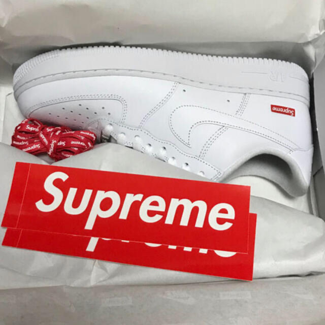 Supreme Nike Air Force 1 Low 白28cm新品未使用