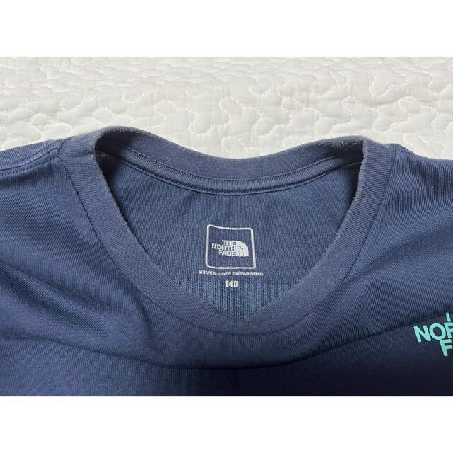 THE NORTH FACE(ザノースフェイス)のノースフェイス　Tシャツ　140 キッズ/ベビー/マタニティのキッズ服男の子用(90cm~)(Tシャツ/カットソー)の商品写真