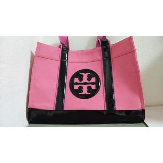 ✨激レア✨ToryBurch トリーバーチ　マリオン　キャンバス　トートバッグ