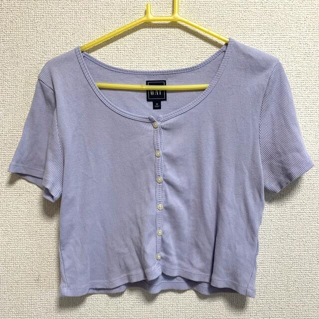 GAP(ギャップ)のGAP ギャップ　リブトップス レディースのトップス(Tシャツ(半袖/袖なし))の商品写真