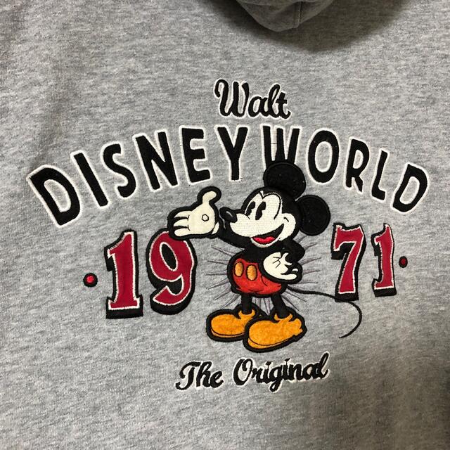 Disney WORLD ディズニー　ワールド　ミッキーマウス　ジップ　パーカー