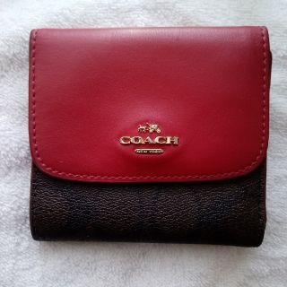 コーチ(COACH)のCOACH　三つ折り　財布　ダメージあり(財布)