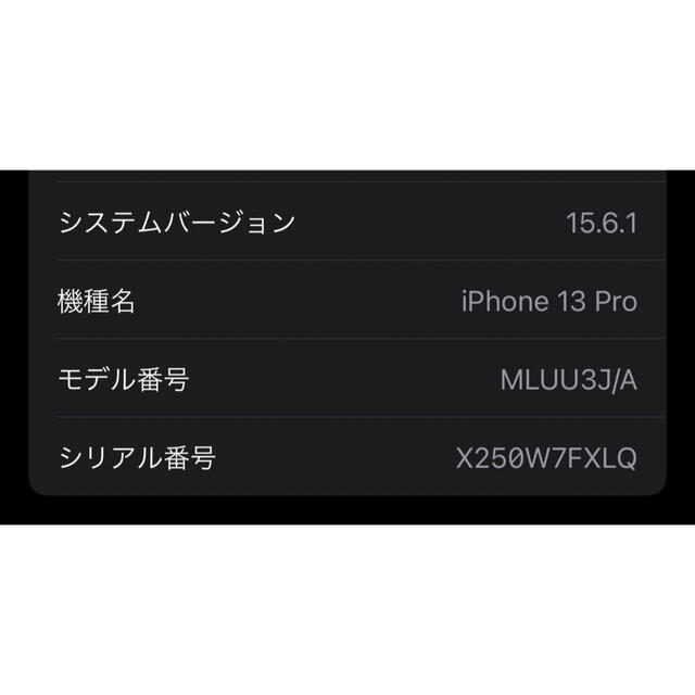 Apple(アップル)のiPhone13Pro★交渉 スマホ/家電/カメラのスマートフォン/携帯電話(スマートフォン本体)の商品写真