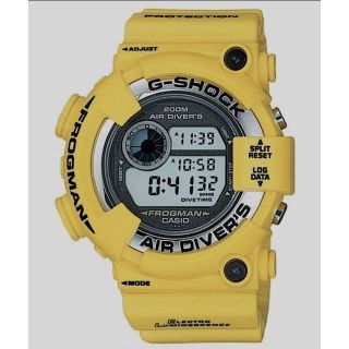 ジーショック(G-SHOCK)のカシオ G-SHOCK イエローフロッグマン メンインイエロー used(腕時計(デジタル))