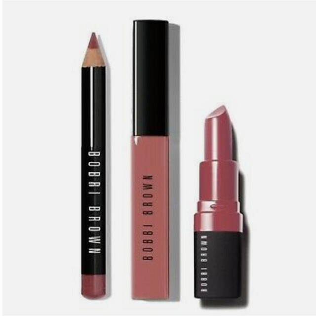 BOBBI BROWN(ボビイブラウン)のBobbi brown line color shine lip kit コスメ/美容のベースメイク/化粧品(口紅)の商品写真