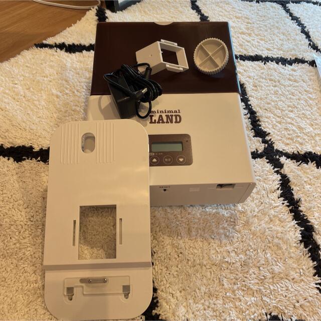 ①【ほぼ新品】ミニマムランドうさぎの安心オートフィーダーの通販 by