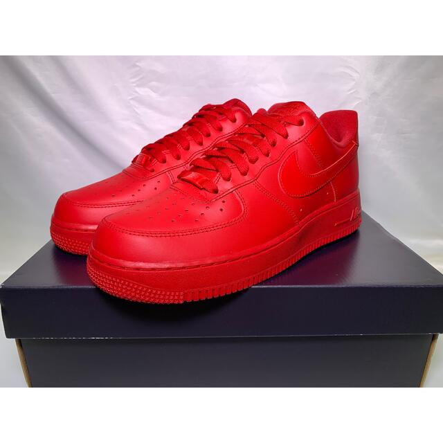 NIKE AIR FORCE 1 ‘07 LV8 RED 26.0cm 5