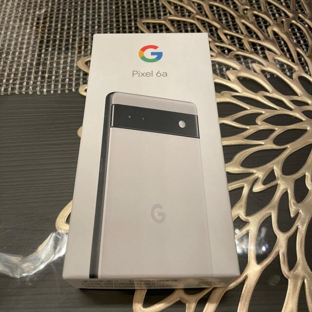 スマートフォン本体新品　Google pixel 6a グーグルピクセル　128GB SIMフリー