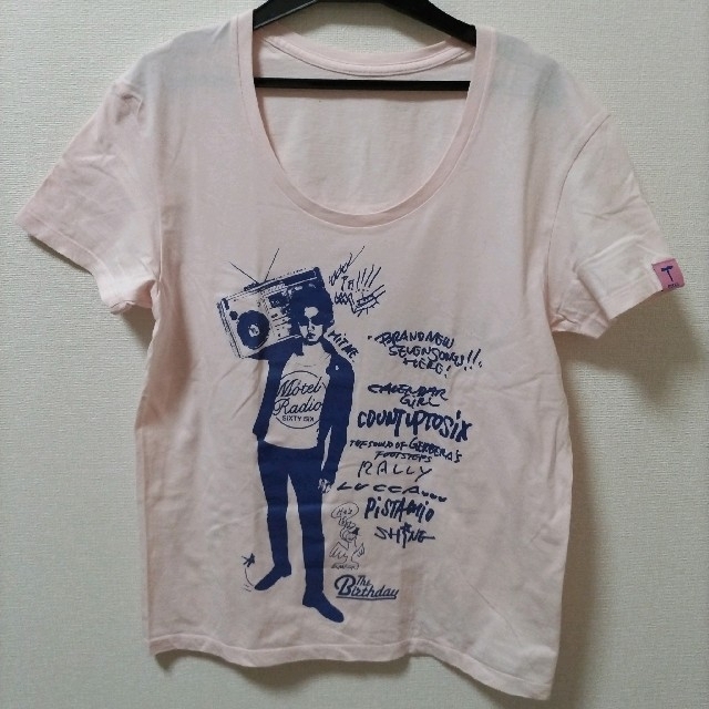 The Birthday Tシャツ 薄ピンク エンタメ/ホビーのタレントグッズ(ミュージシャン)の商品写真
