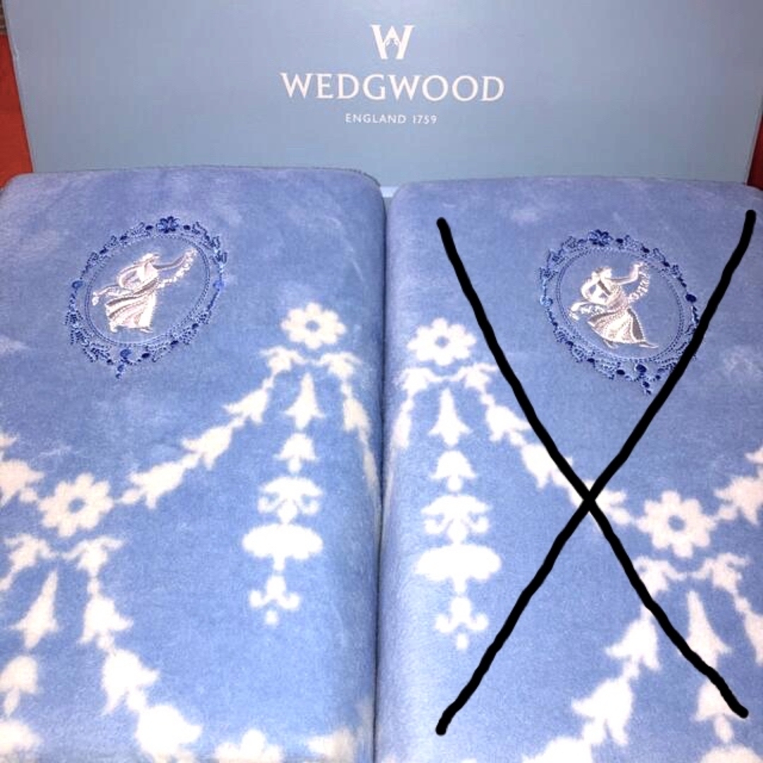 新品 wedgwood 綿毛布 | フリマアプリ ラクマ