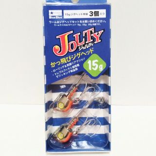 ブルーブルー(BLUE BLUE)の【新品】 ジョルティジグヘッド 15g　1箱　ブルーブルー(ルアー用品)