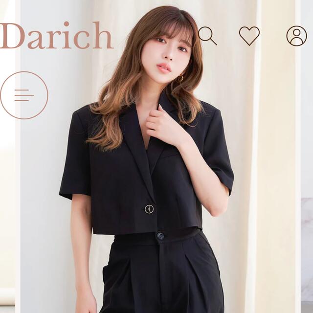 Darich ハーフスリーブショートジャケット