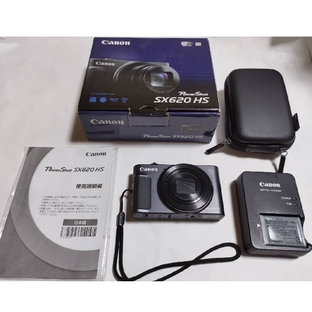 コンパクトデジタルカメラCanonコンパクトデジタルカメラPowerShot SX620HSブラック