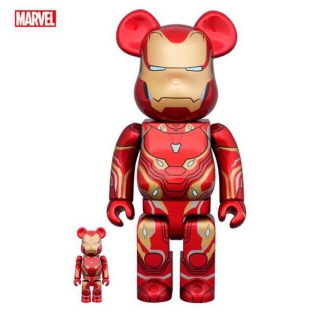 BE@RBRICK IRON MAN MARK 50 100％ & 400％