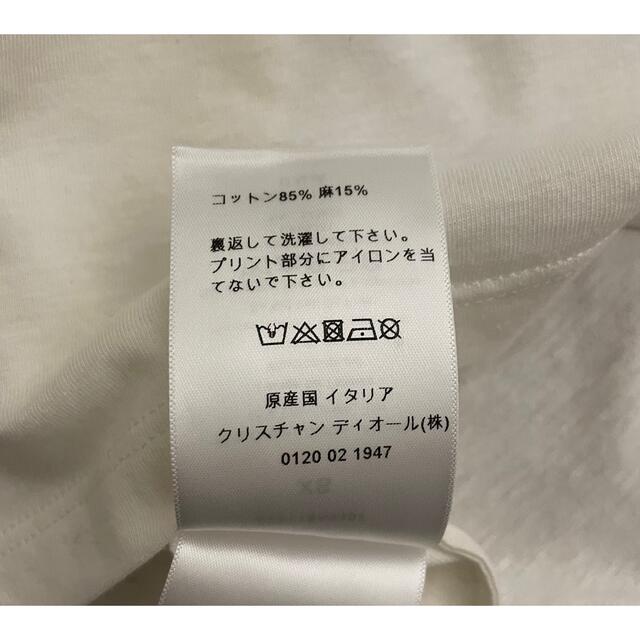 お取り寄せ クリスチャンディオール カットソー 半袖 レース 白 号