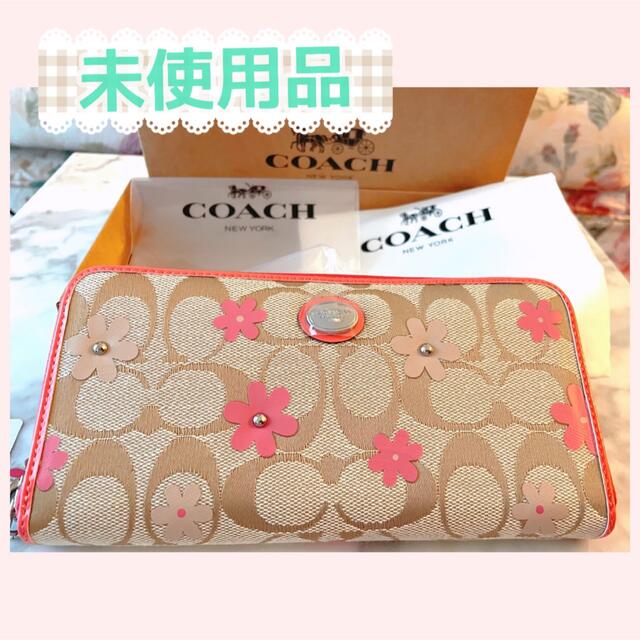 タグ付き未使用????COACHお財布????ラッキーSALE中