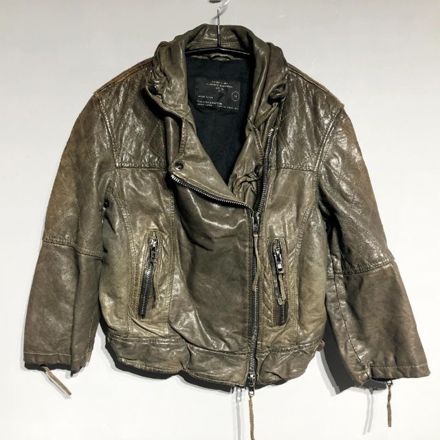 オールセインツ ALLSAINTS レザー ライダースジャケット - electrabd.com