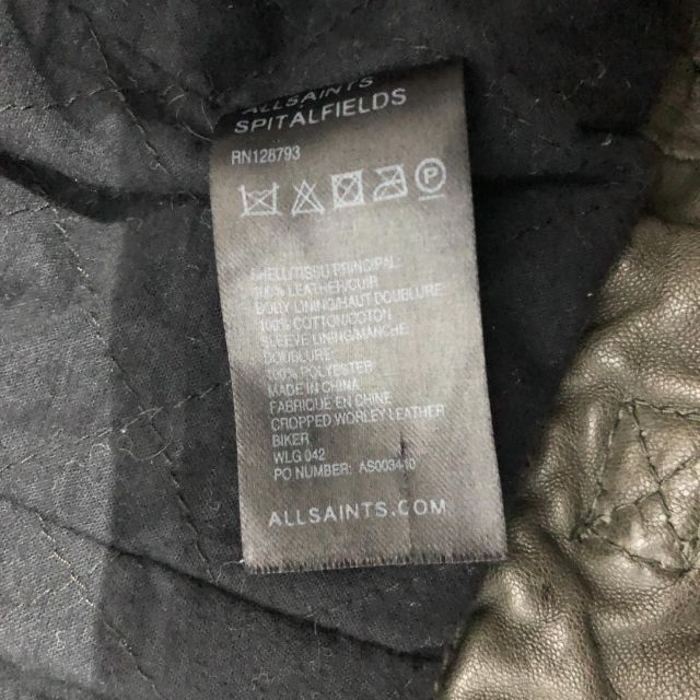 オールセインツ ALLSAINTS レザー ライダースジャケットブランド