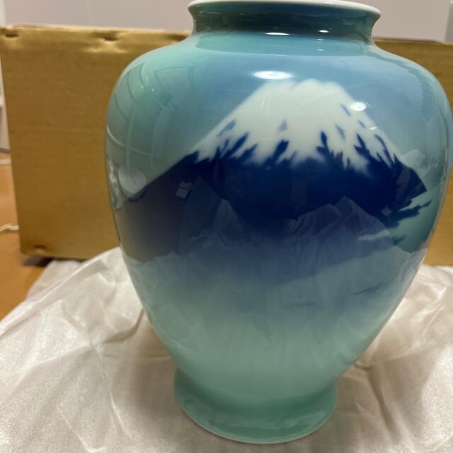 深川製磁 花瓶 富士山 kresnainvestments.com