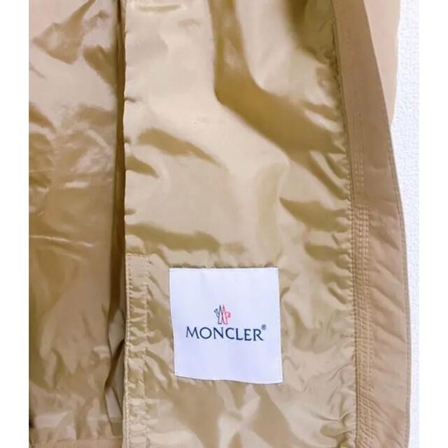 MONCLER(モンクレール)のMONCLER モンクレール　トレンチコート　ベージュ　12A レディースのジャケット/アウター(トレンチコート)の商品写真