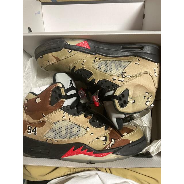 靴/シューズsupreme air jordan5